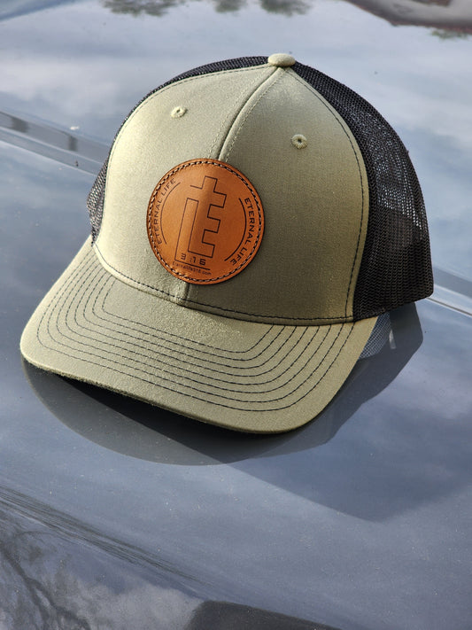 Olive Green Truckers Hat